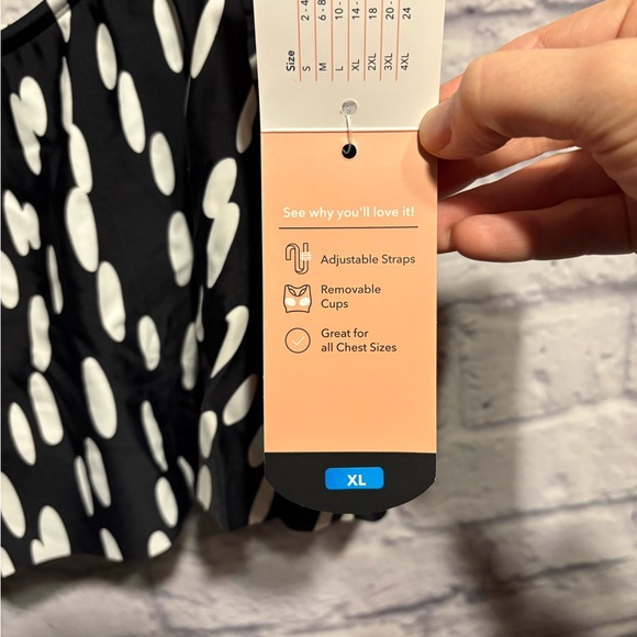 New Shapermint Ruffle Bikini Top Large and XL - Picture 7 of 16